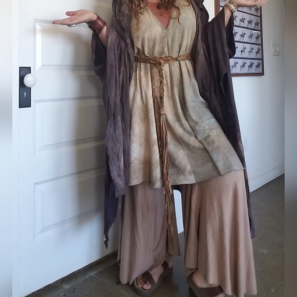 Sinew moon organic hemp Saturdays child sundress - Picture 3 of 3